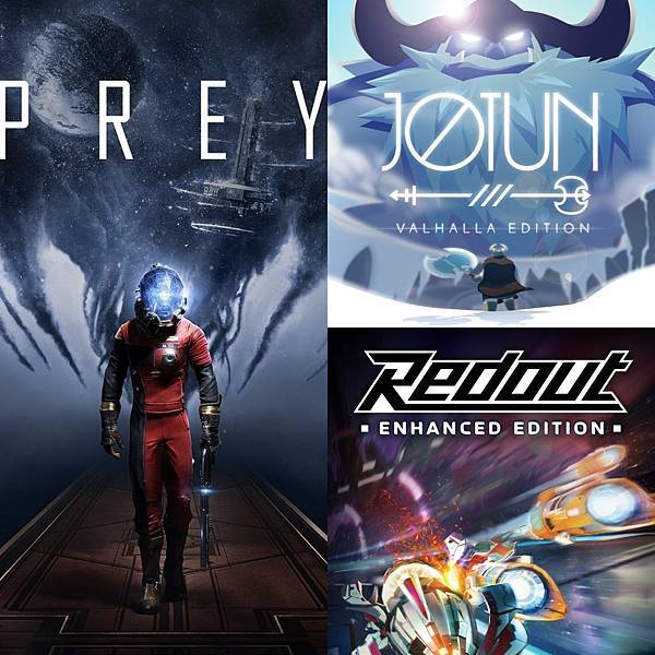 [ 限時免費 ] Epic Games平台 - 《紅視 Redout》Enhanced Edition、《Jotun: Valhalla Edition》、《獵魂 Prey》