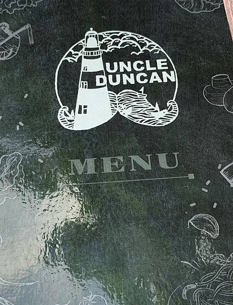 Uncle Duncan菜單封面