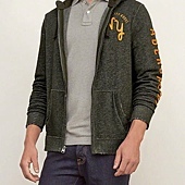 AF 麋鹿 男款連帽外套-深橄欖綠+黃色英文logo字正面.jpg