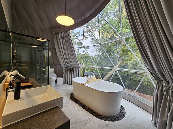 (胖樺食記) 苗栗卓蘭奢華露營推薦「Glamping Hyg