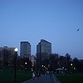 入夜的Boston Common