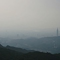 登山遠眺才知道空氣污染得厲害