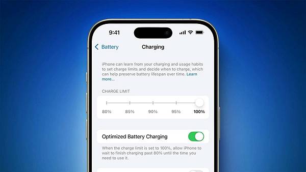 蘋果iOS 18「最佳化電池充電」 全新的 iPhone 充 蘋果iOS 18「最佳化電池充電」 全新的 iPhone 充