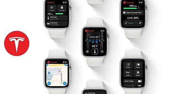 Apple Watch App特斯拉將推出 加入支援車鑰匙與 Apple Watch App特斯拉將推出 加入支援車鑰匙與