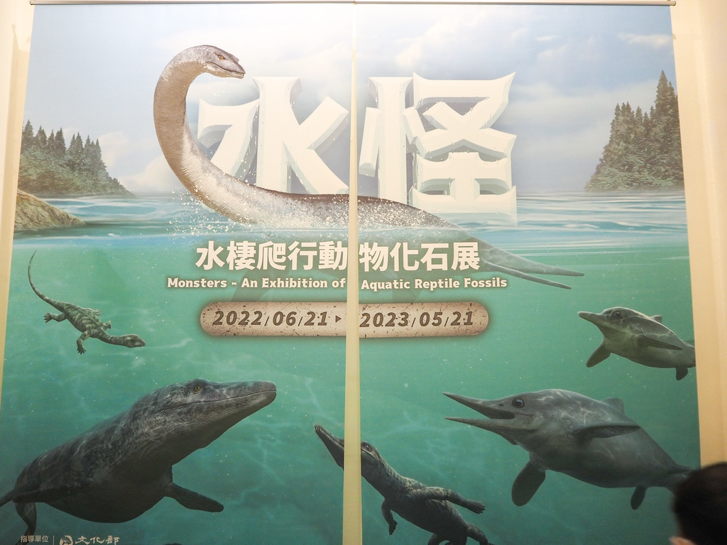 國立臺灣博物館 水怪展 水棲爬行動物化石展1.jpg