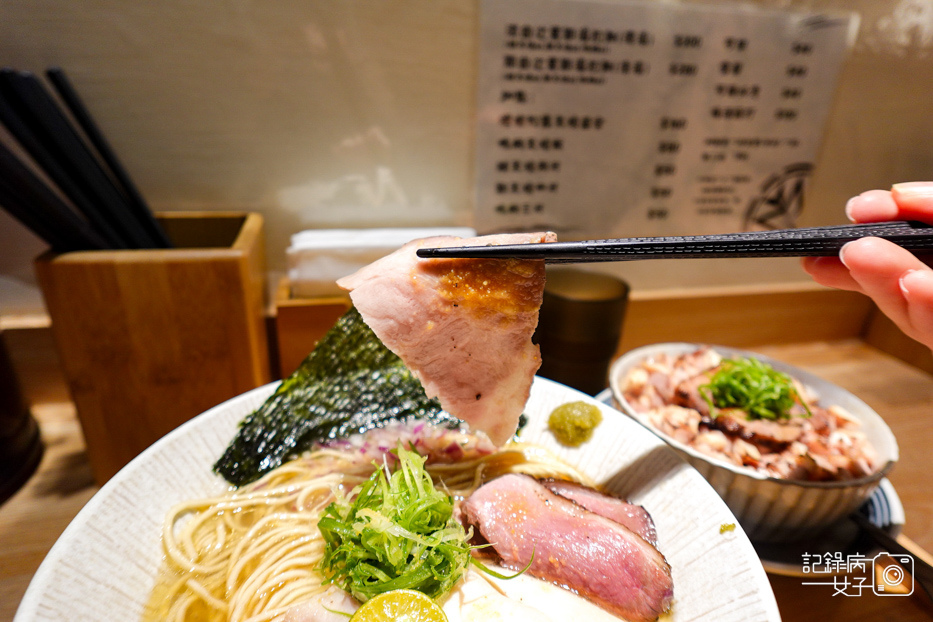 23師大數寄屋辻葉ゆず塩鷄白湯らーめん專門店鴨胸叉燒飯.jpg