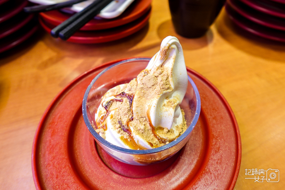 71スシロー壽司郎內湖美麗華北海道霜淇淋黑糖霜淇淋.jpg