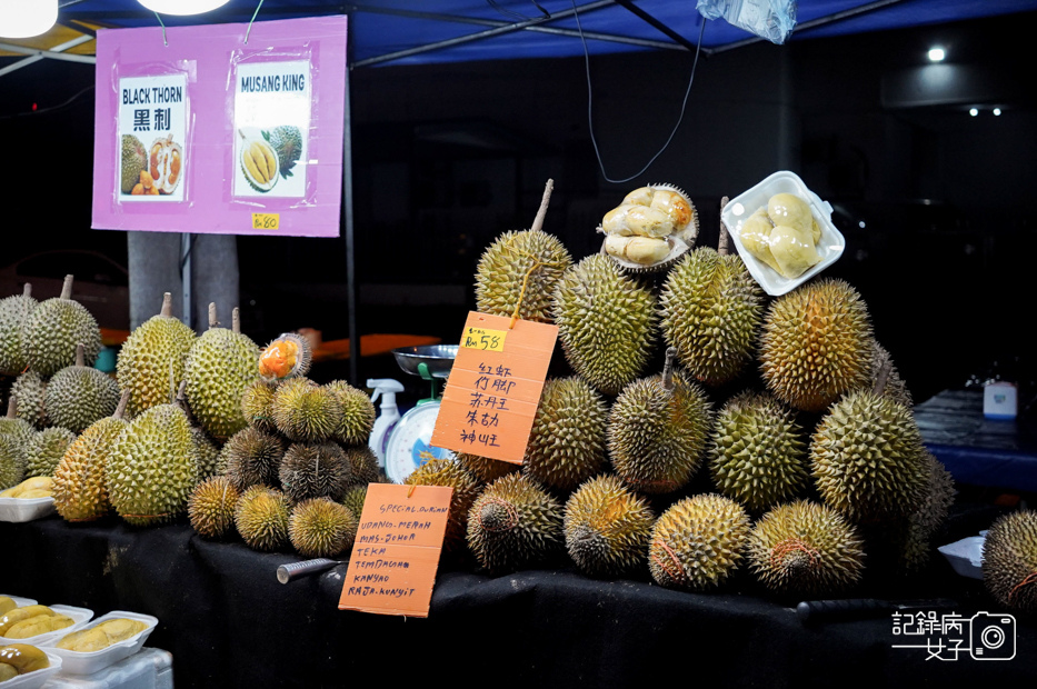 17馬來西亞沙巴Kota Kinabalu Durian Night Market 榴蓮街夜市.jpg
