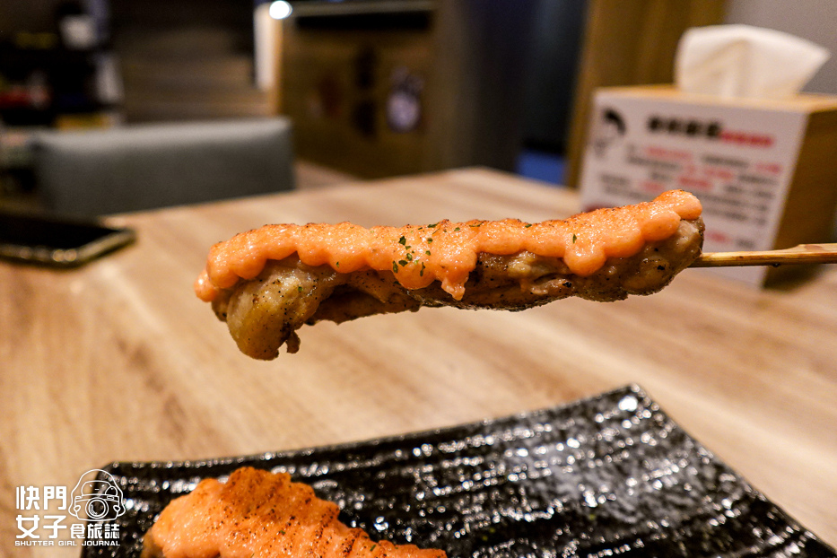 29三重美食寵物友善台中容燒居酒屋明太子雞腿肉串.jpg