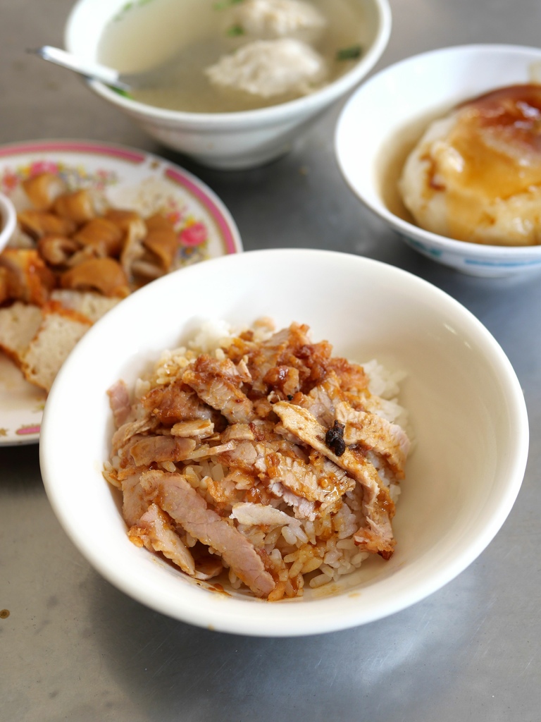 [食記] 台南東山 無名燒肉飯、張記東山肉圓