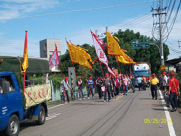 006保仁宮鼓車帶領前往保仁宮.JPG