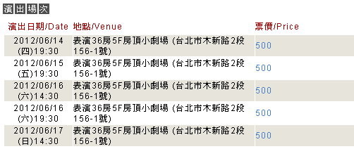 無門之門-場次