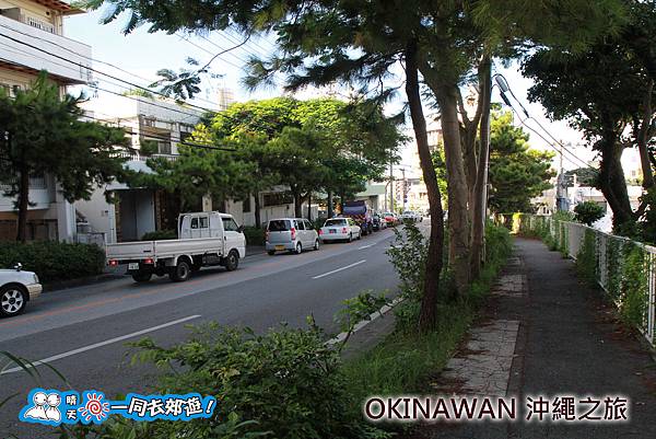 日本沖繩之旅「首里MIYAKO HOTEL」飯店附近