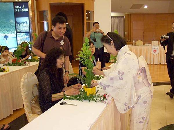 雪舟流花道展