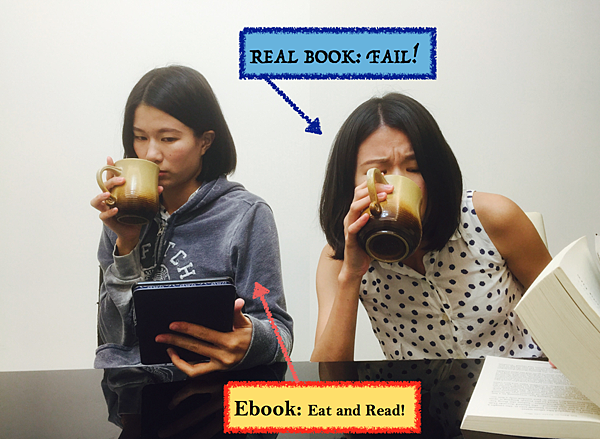 Ebooks vs Real books