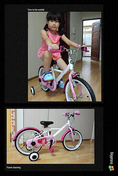 2018.07.01。(6歲9個月又22天)。(5歲又9天)。擁有自己的腳踏車騎上去時覺得很拉風-3