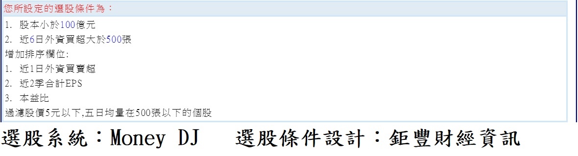 20181029過去六個交易日外資明顯買超的中小型股(依最近1個交易日外資買超張數)~4