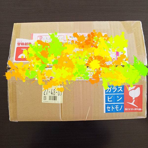 收到日本直送包裹