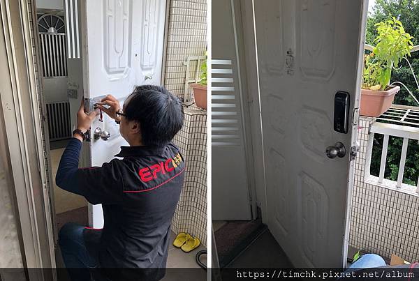 HIONE+ M-1190S 電子輔助鎖 安裝紀錄 (明佳鎖 HIONE+ M-1190S 電子輔助鎖 安裝紀錄 (明佳鎖
