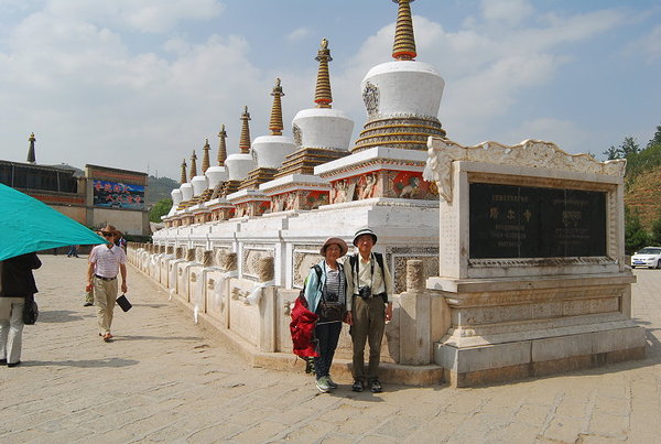 塔爾寺 佛塔