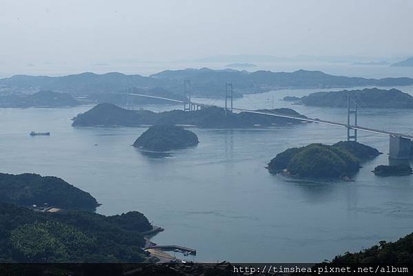 橫跨瀨戶內海 看瀨戶大橋