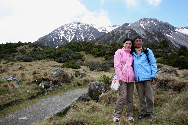 庫克山  健行