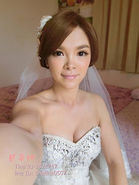  Tina(胡蒂娜) HD高清噴槍彩妝         現場新娘作品    ~ 桃園新娘秘書  台北新娘秘書  新竹新娘秘書 ~