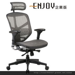 Enjoy 121(企業版)人體工學椅-電腦網椅