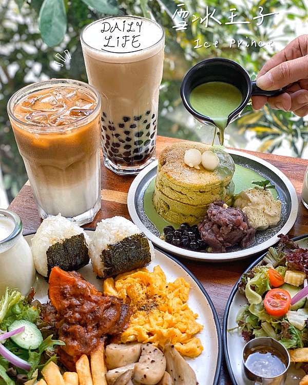 台中x食記 雪冰王子 北屯區平價日式飯糰早午餐 宇治抹茶厚鬆餅 健身餐 近水湳市場 黛咪食旅 三食而麗 痞客邦