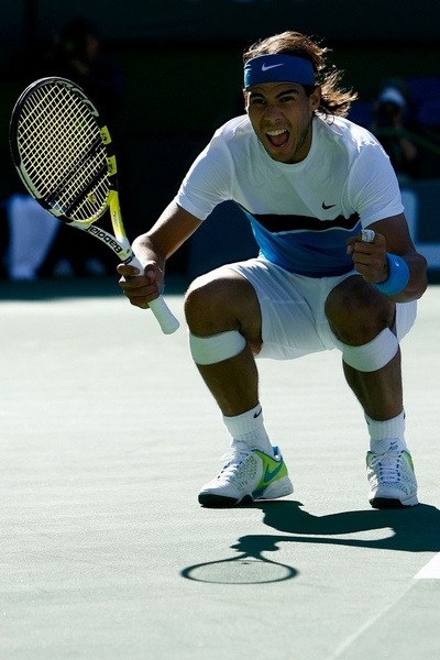 2009 Indian Wells-Andy Murray-贏那刻.jpg