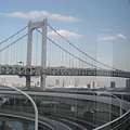 2009.03.28 072往台場的地鐵上彩虹大橋2.JPG
