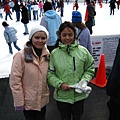 和Julia在紐約中央中公園滑冰