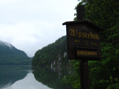 Alpsee湖