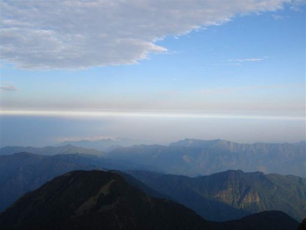 玉山上的風景