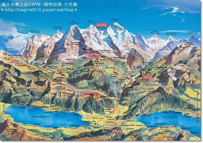 Jungfrau-map