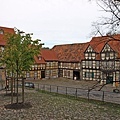 奎德琳堡-木骨風格的房子