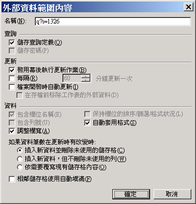Web查詢] Lesson02 Web查詢檔簡介@ tivo168_的投資理財_Excel_應用教學 