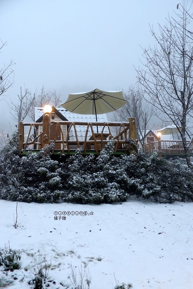 那一年宜蘭太平山下雪｜見晴懷古步道｜思源啞口，一起漫步在銀白