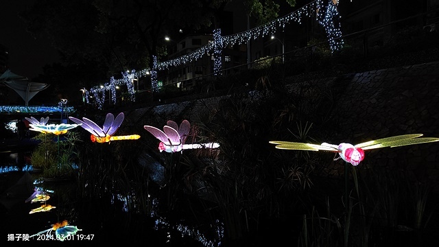 2024新莊中港大排光雕，展出日期：2024/03/01~0