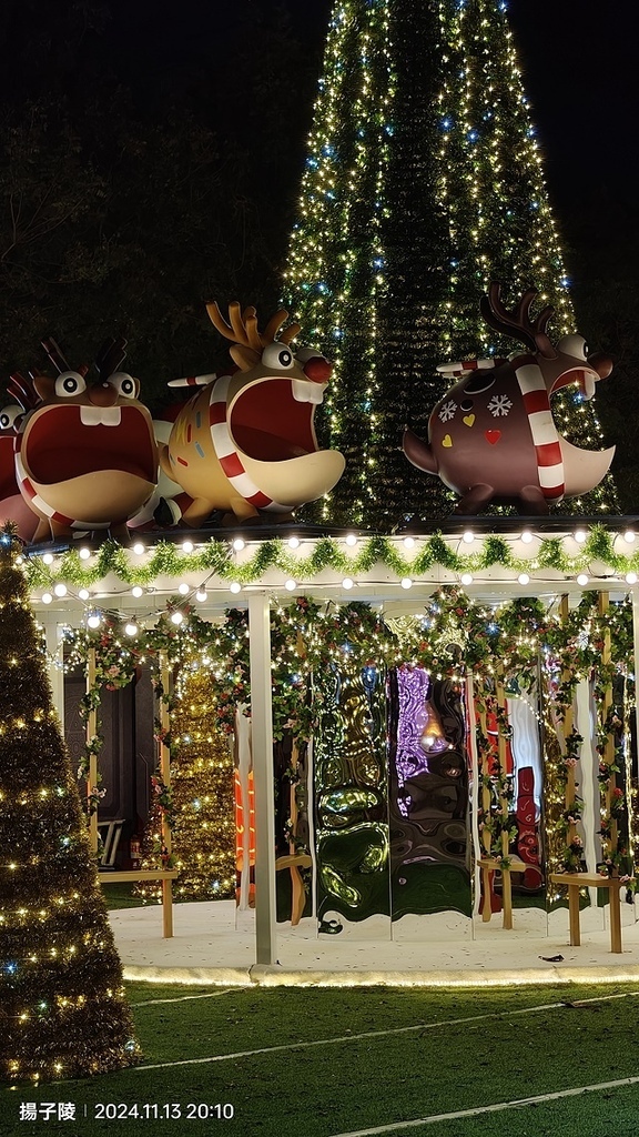 2024新北歡樂耶誕城|魔幻之城の魔幻天使🎄新登場,活動日期