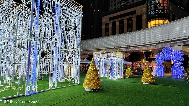 2024新北歡樂耶誕城|魔幻之城の魔幻天使🎄新登場,活動日期