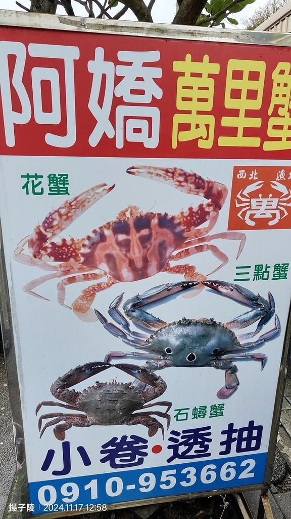 2024新北萬里阿嬌萬里蟹🦀
