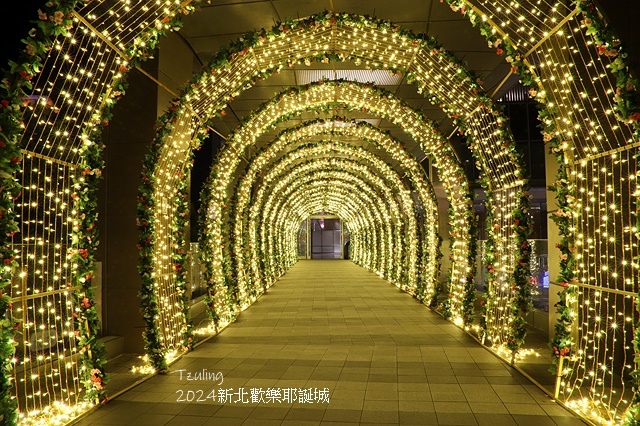 2024新北歡樂耶誕城|魔幻之城の魔幻天使🎄新登場,活動日期
