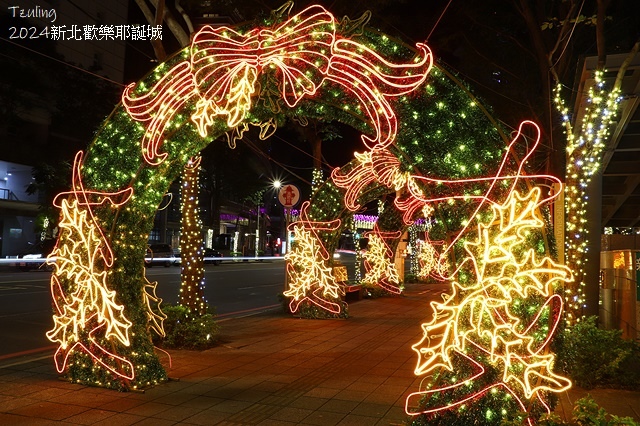 2024新北歡樂耶誕城|魔幻之城の魔幻天使🎄新登場,活動日期