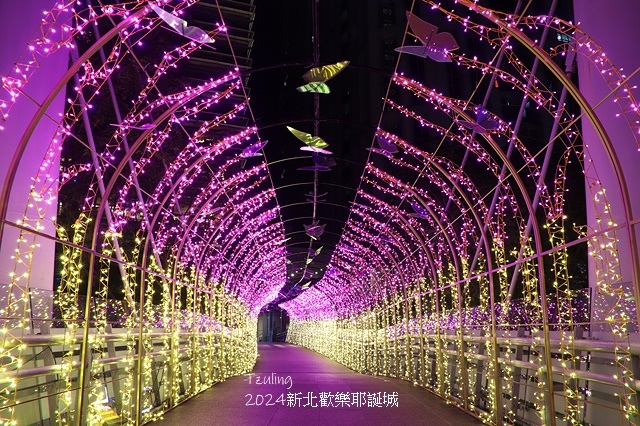 2024新北歡樂耶誕城|魔幻之城の魔幻天使🎄新登場,活動日期