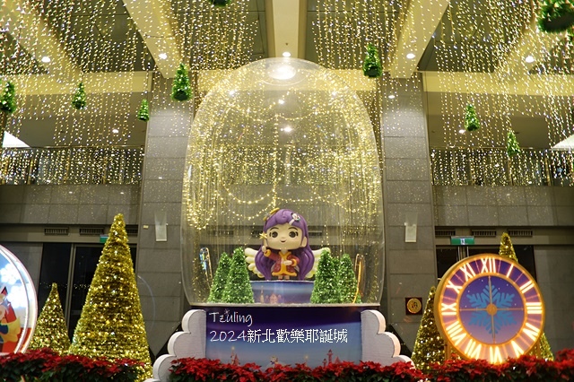 2024新北歡樂耶誕城|魔幻之城の魔幻天使🎄新登場,活動日期