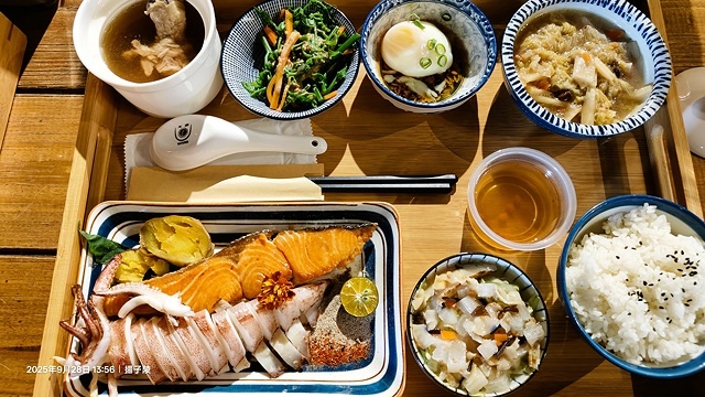 2025在地海味與文青風格的交會,二漁咖啡-鮮魚定食、中興文