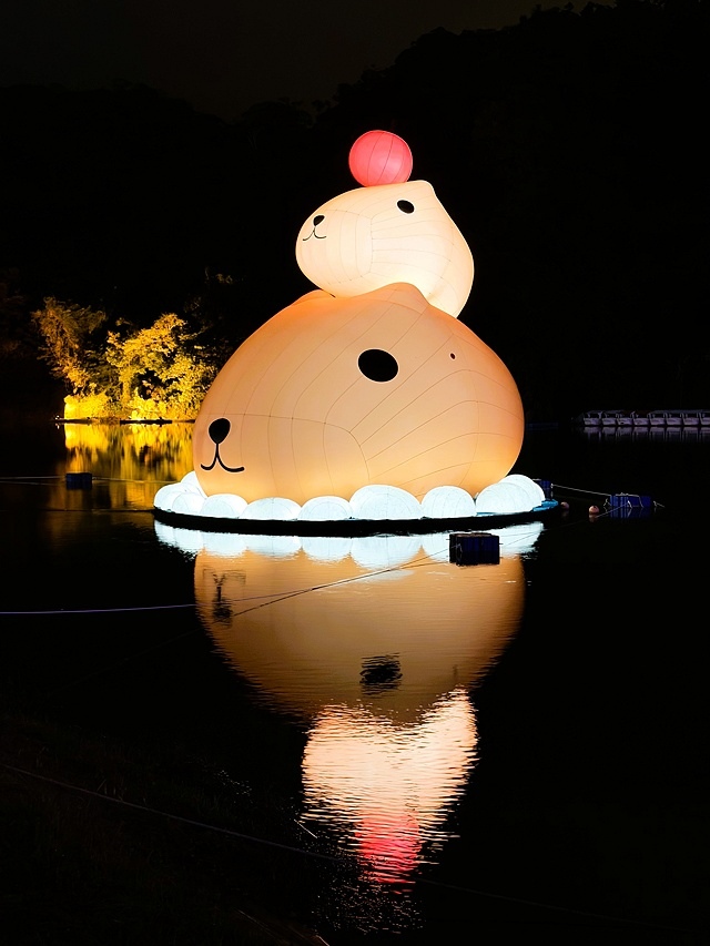 2025碧潭地景裝置展呆在碧潭の水豚君,活動日期:2025