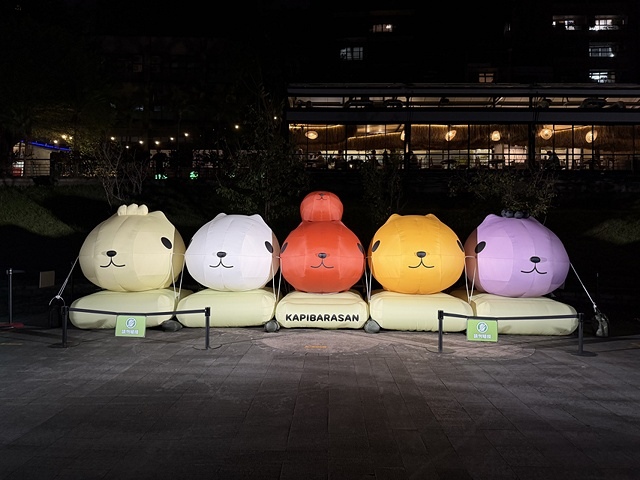 2025碧潭地景裝置展呆在碧潭の水豚君,活動日期:2025