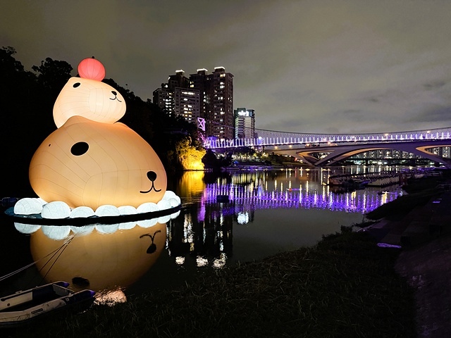 2025碧潭地景裝置展呆在碧潭の水豚君,活動日期:2025